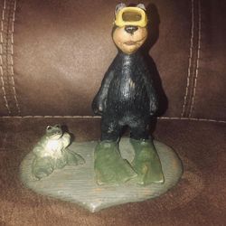 Vintage American Chestnut Folk Art-Open Water Expedition 1999- It’s Been Repaired-Hard To Find