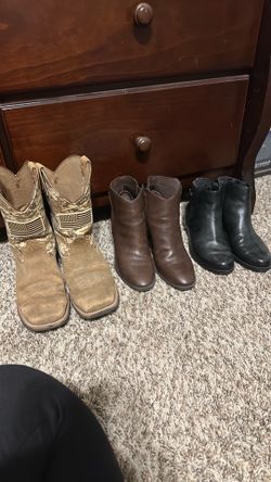 Aristide boots 6, other boots 7