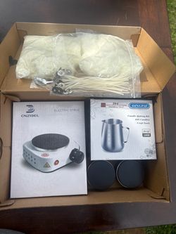 DIY Candle Making Kit with Electric Stove