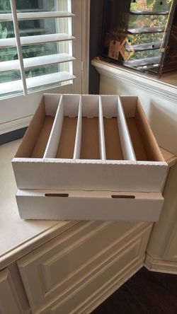 Card storage box. 5,000 count.