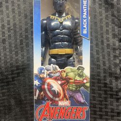 NEW - Marvel Avengers Titan Hero Series 12" Black Panther Figure