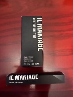 IL MAKIAGE FOUNDATION AND EYELINER