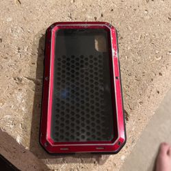 iPhone X Military Grade Case Aluminum Fully Functional Has Wear $5