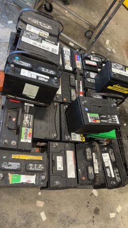 Car batteries