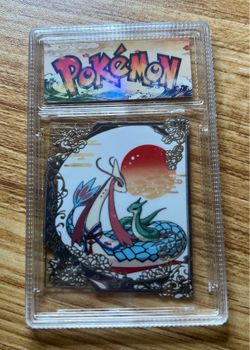 Pokemon Milotic Mini Metal Stamp Slab # 45/47