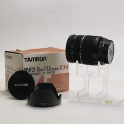 Tamron SP AF 28-75mm f/2.8  XR Di LD For Nikon AF-Mount Auto & Manual Lens