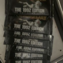The 1992 Nfl Game Day Factory Sealed Packs