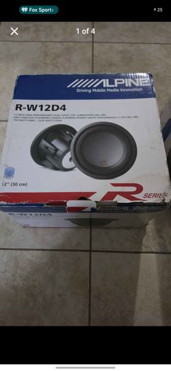 Alpine R-W12D4 12-Inch Subwoofer