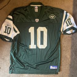 Vintage Reebok NFL New York Jets Chad Pennington #10 Away Jersey Size XXL
