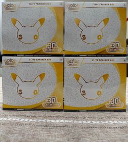 Pokemon 30th Anniversary Celebration Elite Trainer Box ETB