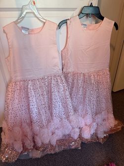 Soft pink princess dress size 16 and 14