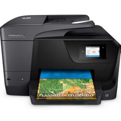 HP OfficeJet Pro 8710 All-in-One Wireless Printer, Instant Ink or Amazon Dash Replenishment Ready (M9L66A), Black