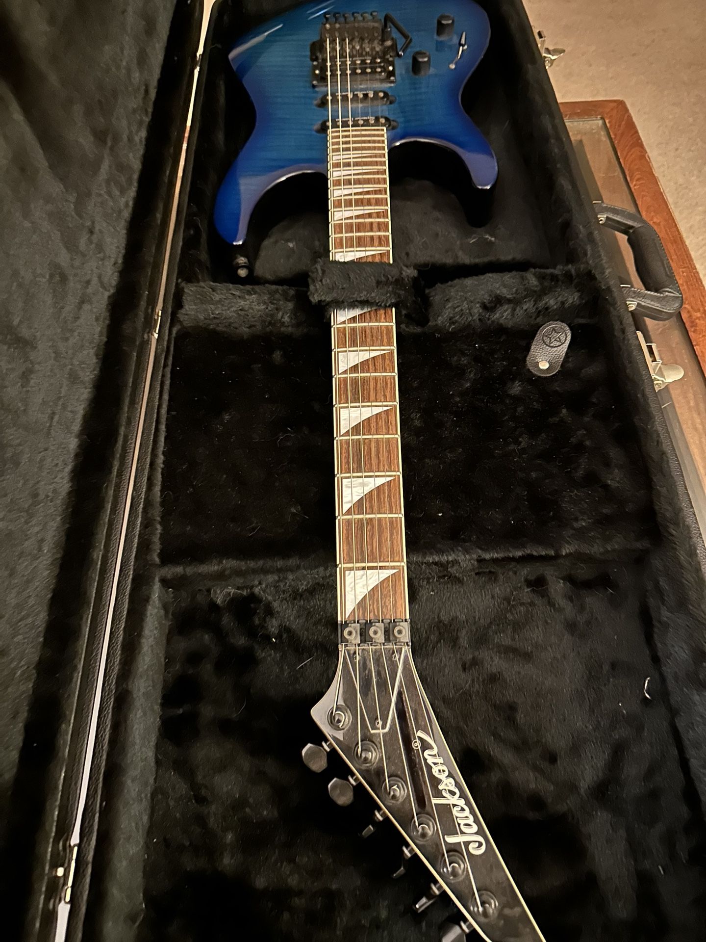 Beautiful Left-Handed Japanese made Jackson guitar