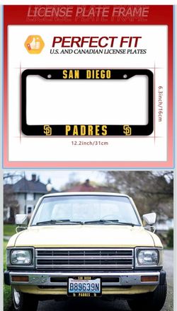 San Diego Padres License Plate Frame