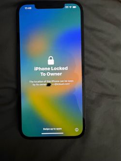 iCloud Locked iPhone 12 pro max 256GB