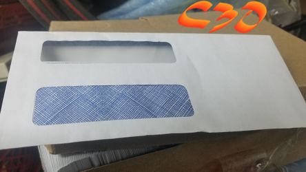 Window business envelopes 5000 count