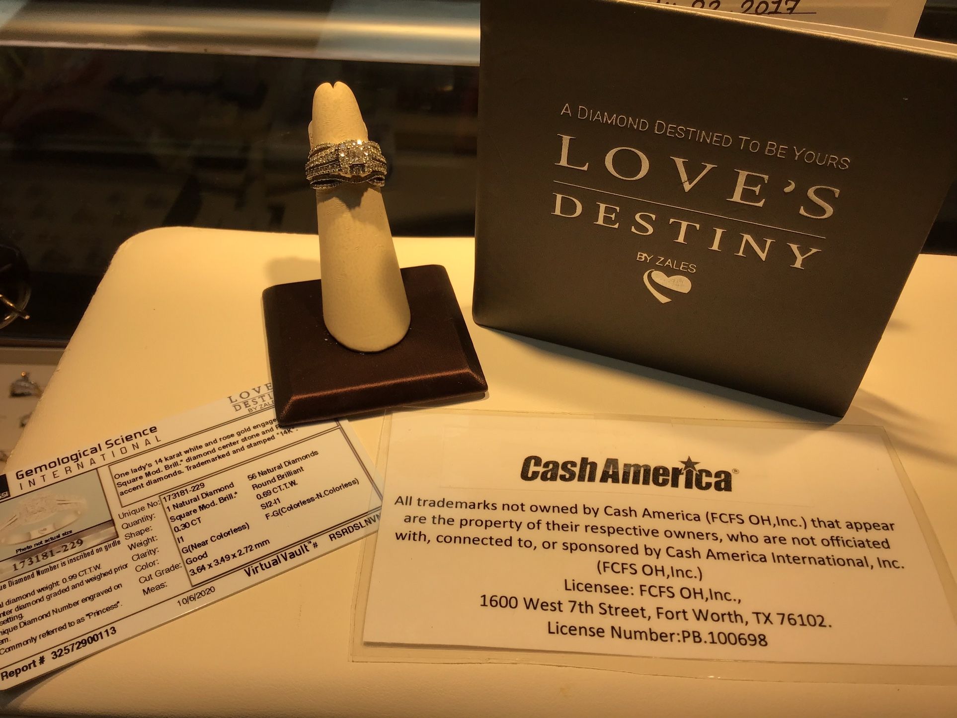 Love’s Destiny 14kt Ring