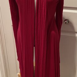 Preloved sweater Worn Once Size L Color Red 
