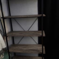 IKEA Industrial 5-Tier Bookshelf (6’6”) – Like New