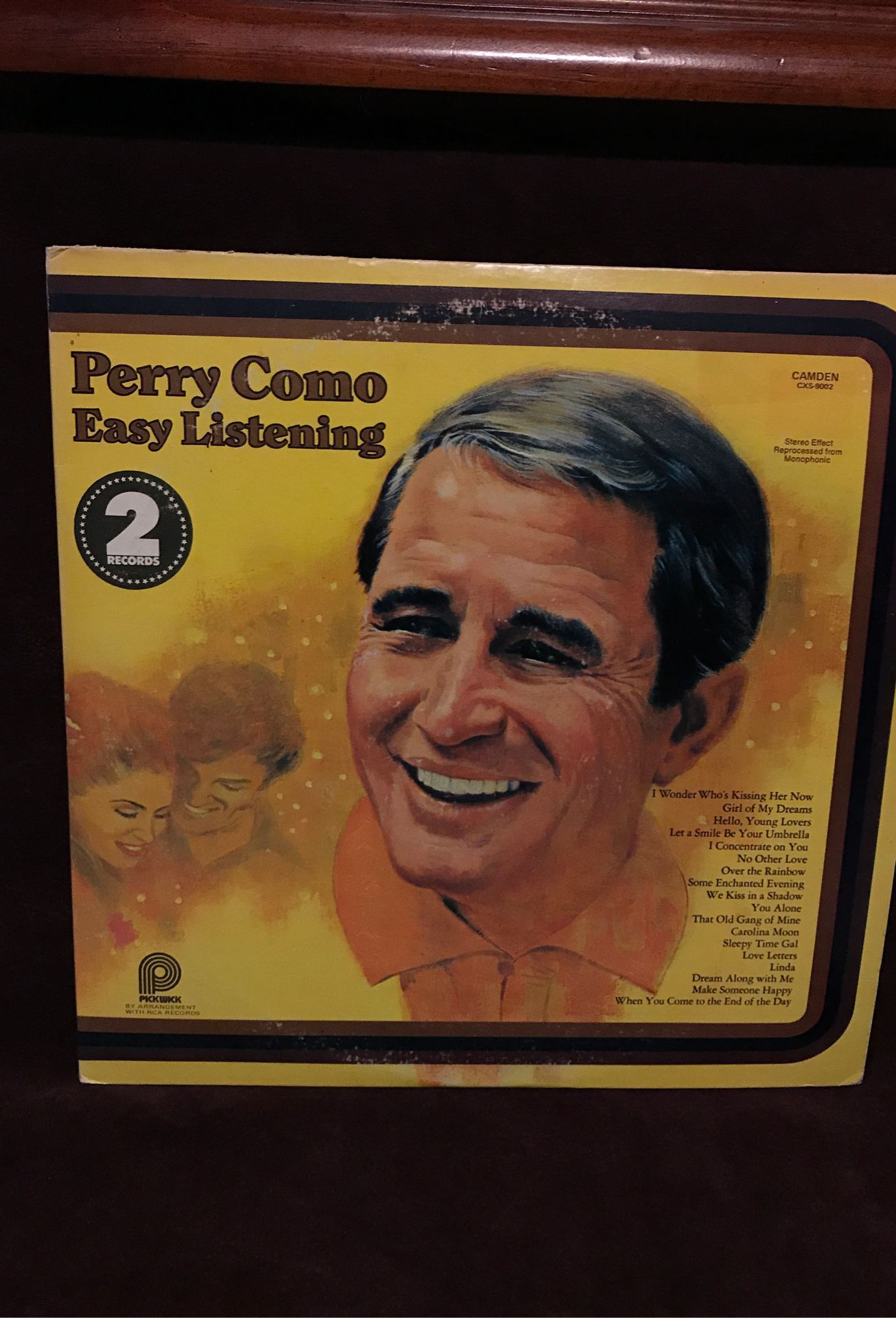 Perry como vinyl 2 records