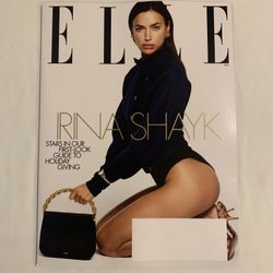 EllE Irina Shayk “Stars In Our First Look”Issue November 2023 Magazine + Lancôme & Versace Inserts 