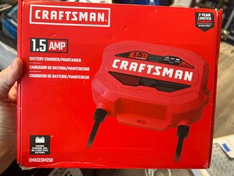 CRAFTSMAN 1.5 -Amp 6/12-volt Car Battery Charger