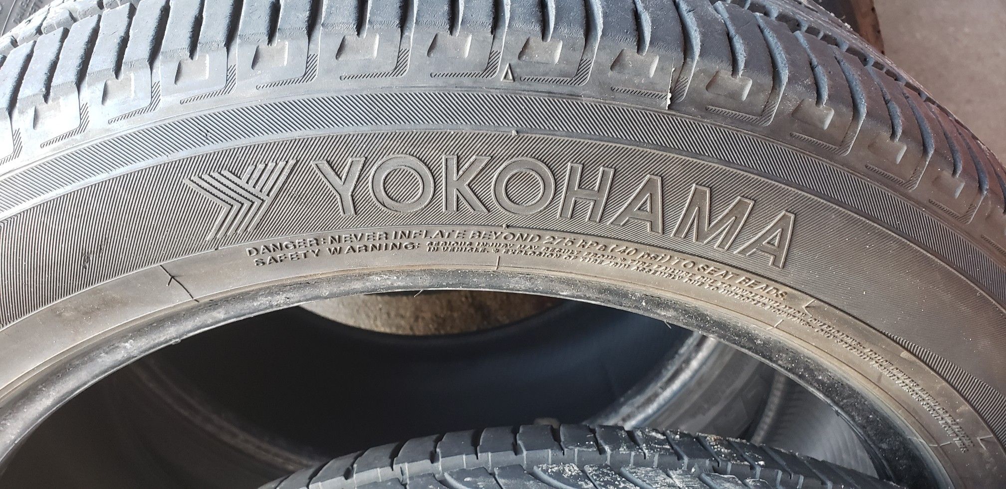 New Yokohama tires!!!!!!-full set-(255/50/20)
