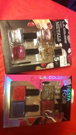 NEW L.A Colors Nail Polishes $5 each box