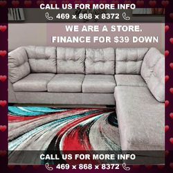 Ashley Falkirk Sectional ❤️No Needed credit check✨Delivery same day 🚛