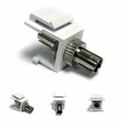 Fiber Optic ST Keystone Jack SM/MM