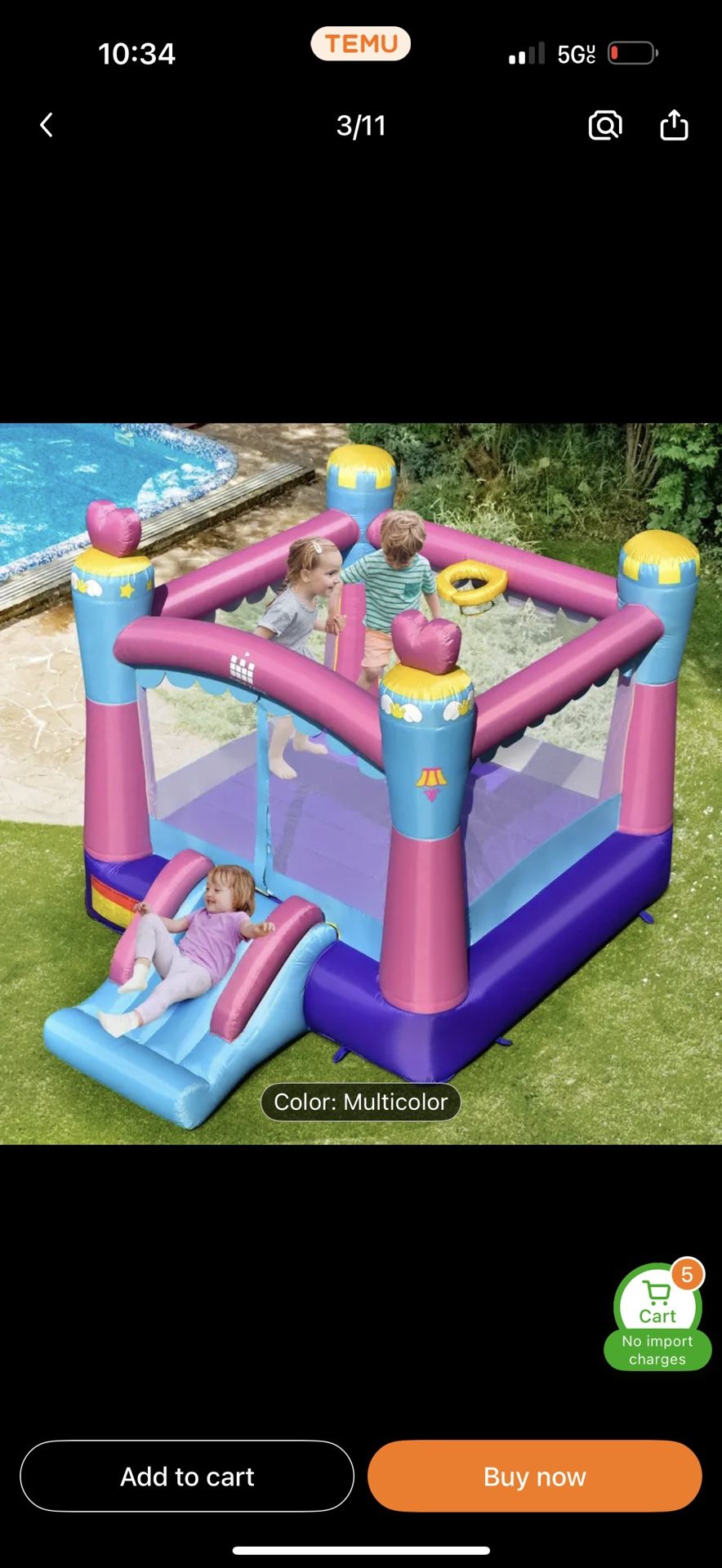 Bounce-house Brand New.