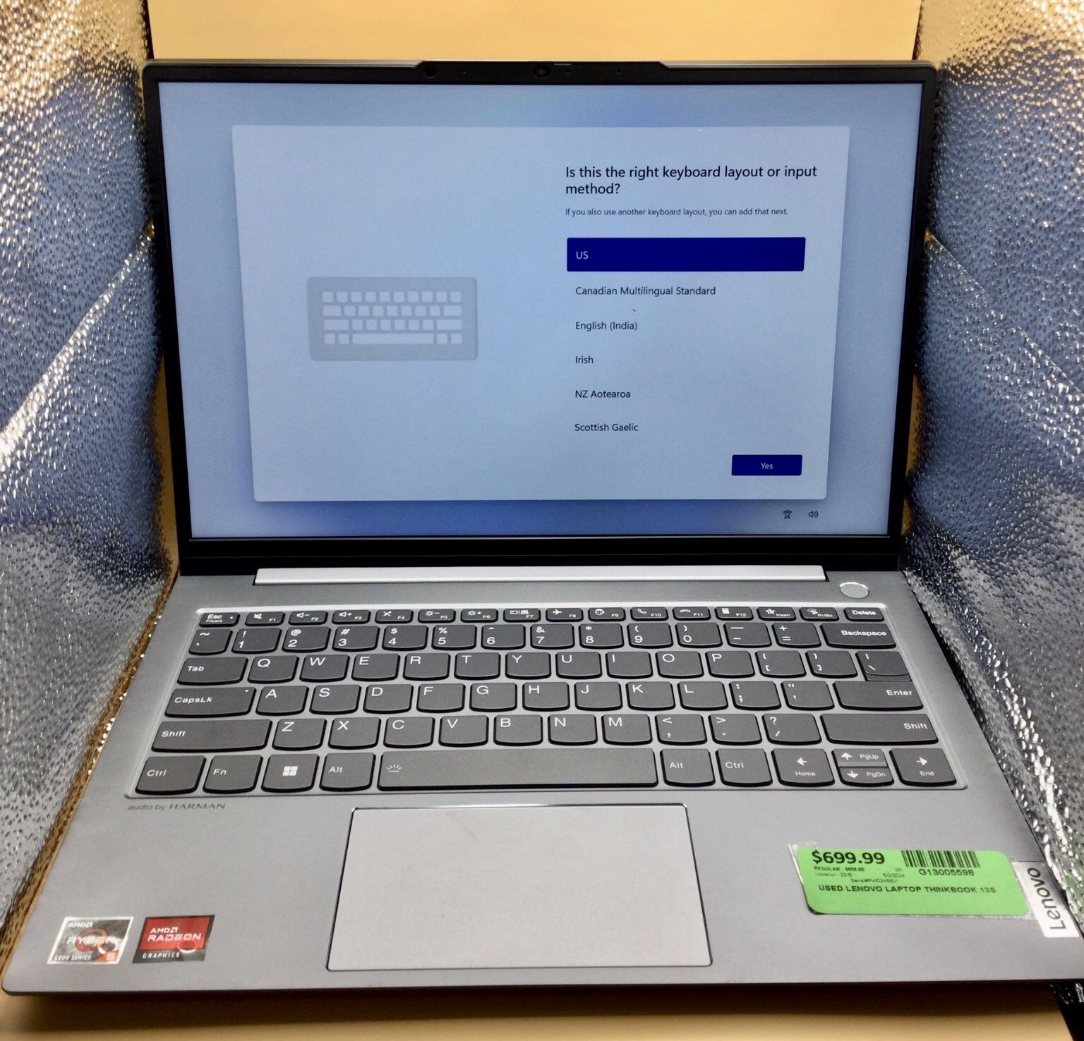 Lenovo Laptop 