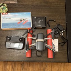 Snaptain p-30 drone with extras