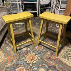 Yellow Stools 