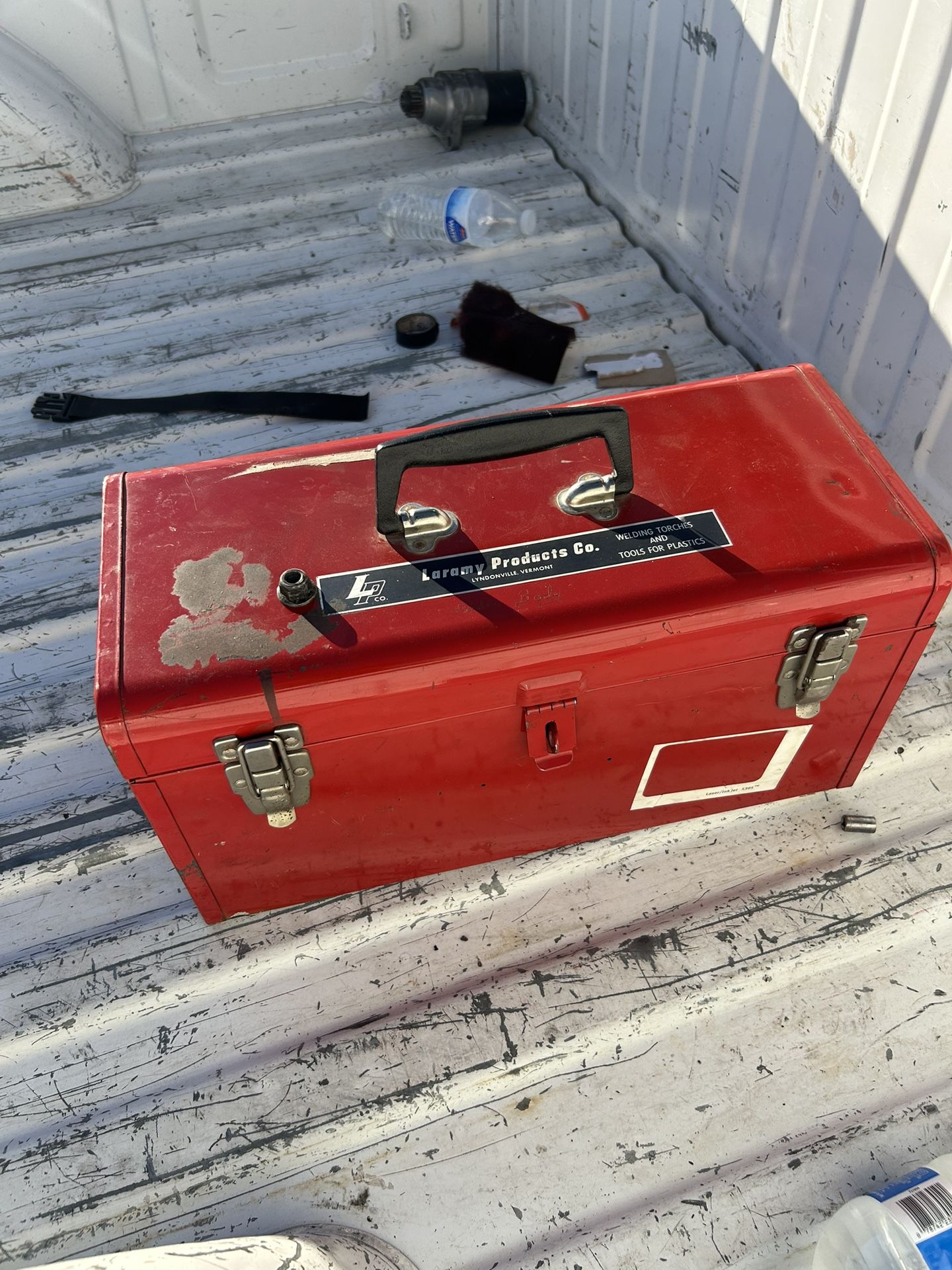 Tool Box With Tools