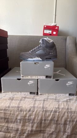 Jordan 5 wolf grey