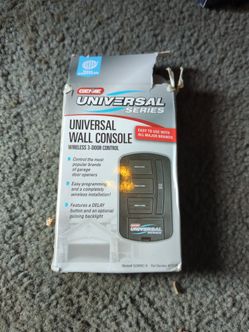 Universal wireless wall console