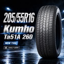 🔥 205/55R16 Kumho Ta51A 260 Tires 🔥