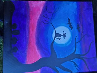 Hand Painted canvas art 16 x20