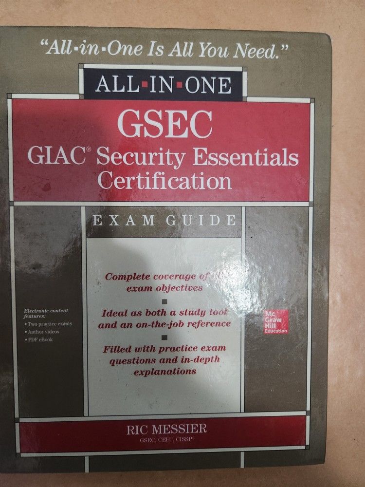 GSEC GIAC All In One Book