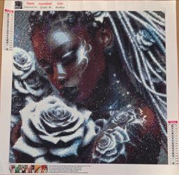 Afrocentric Diamond Painting - Completed