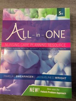 All In One Nursing Care Plannjng Resource