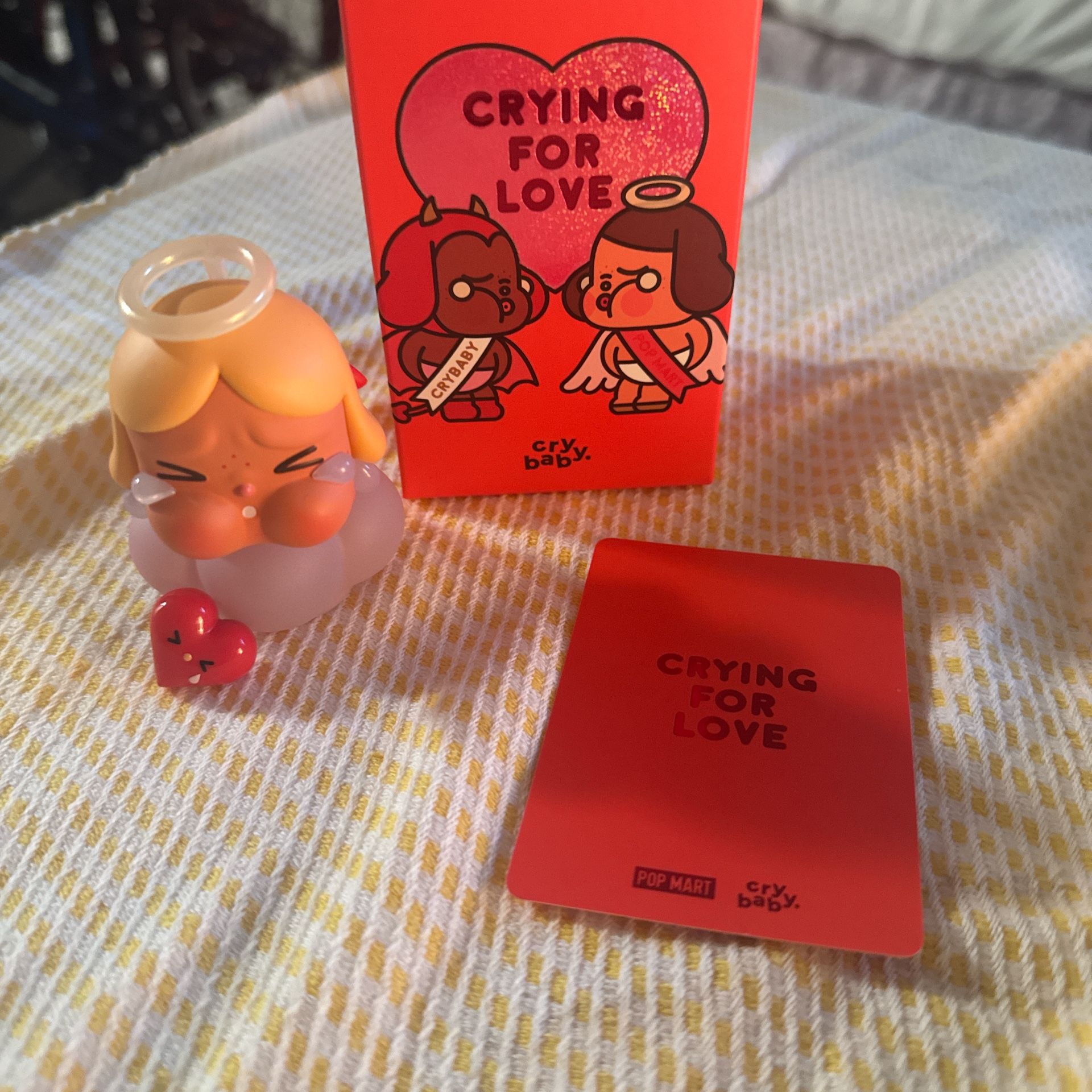 Pop Mart Crying For Love Figurine