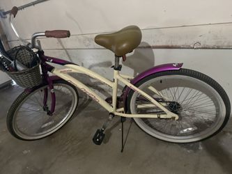 Beach Cruiser at $45. Good Frame Just needs new tubes.