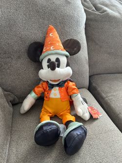 Mickey Mouse Plush Toy Halloween Wizard