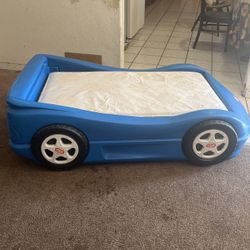 Blue Car Bed 