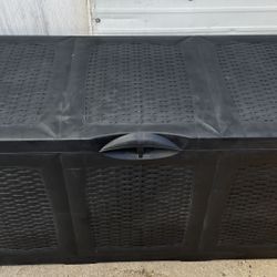 47” W Patio Deck Storage Box 23”H x 20”D Rolling