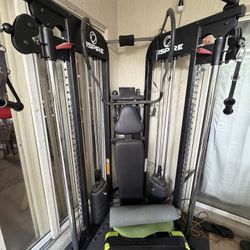 Inspire Fitness FTX Functional Trainer, Compact Home Gym Machine 