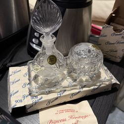 Crystal Vanity Set