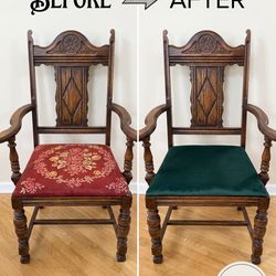 Chair Reupholstery - $35 Seat Recovering Promo!